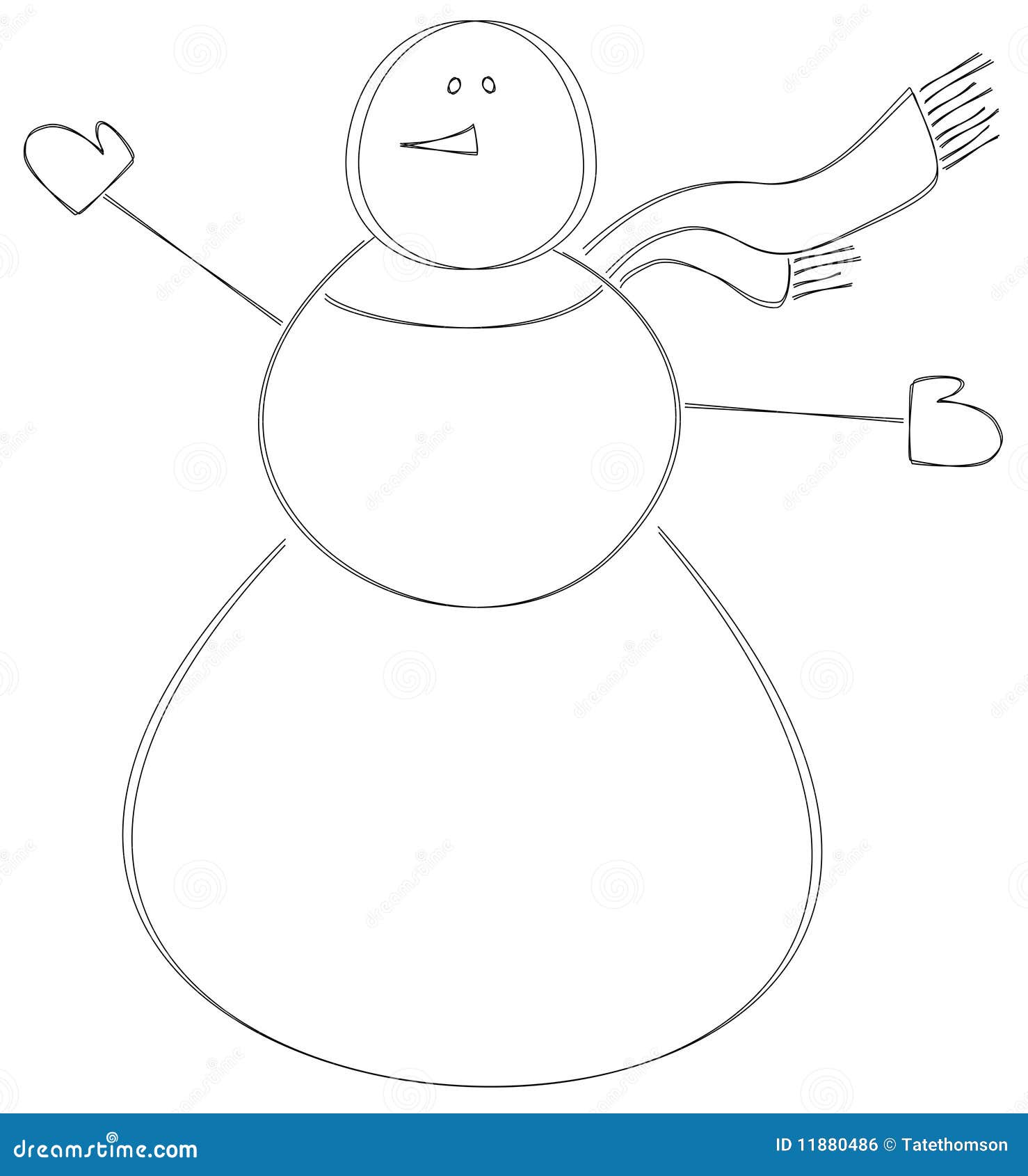 free black and white snowman clipart - photo #38