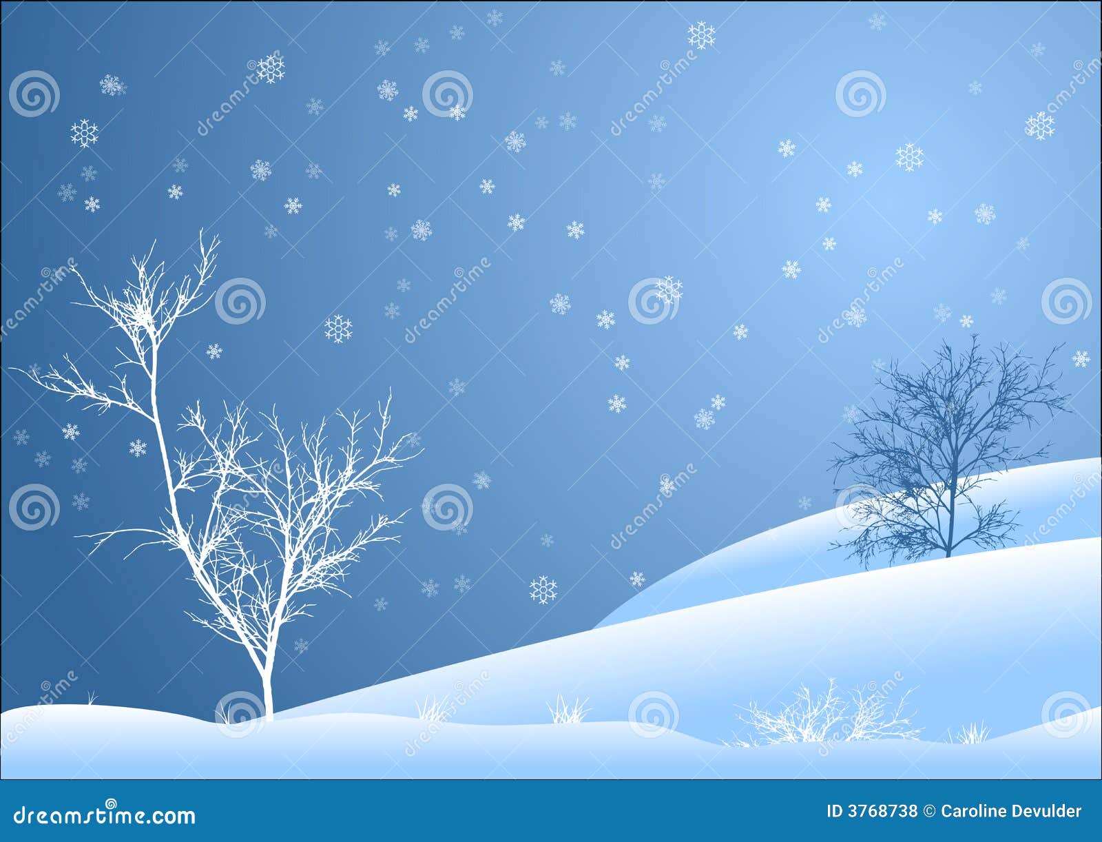 snowy landscape clipart - photo #12