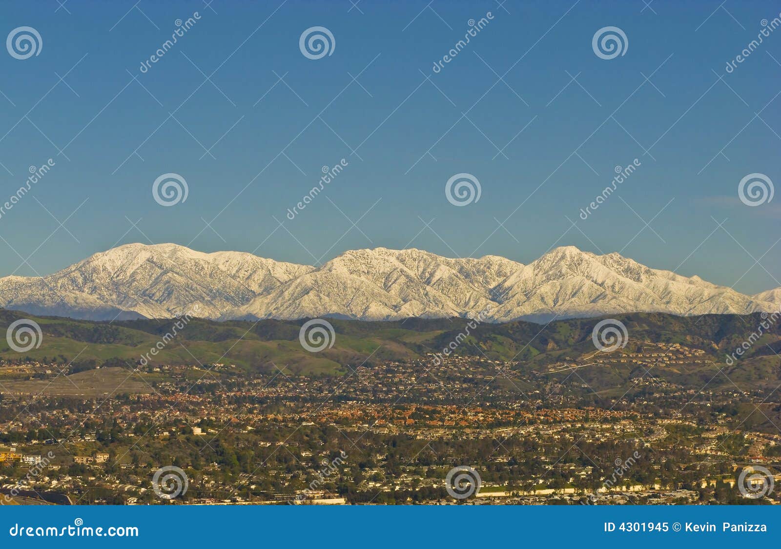 snowy san bernardino mountains during winter