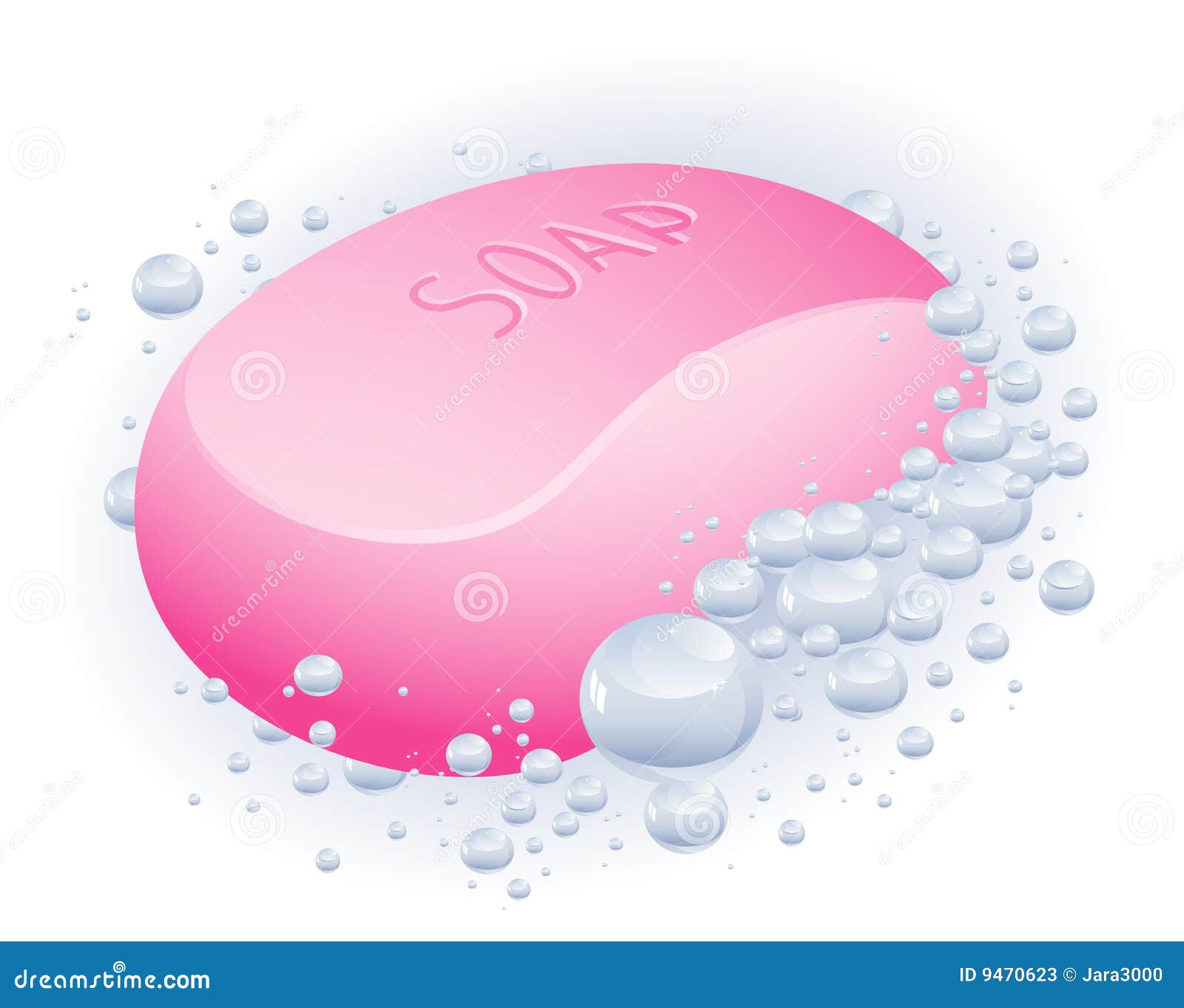 Soap stock vector. Image of drop, coloured, design, hygiene - 9470623