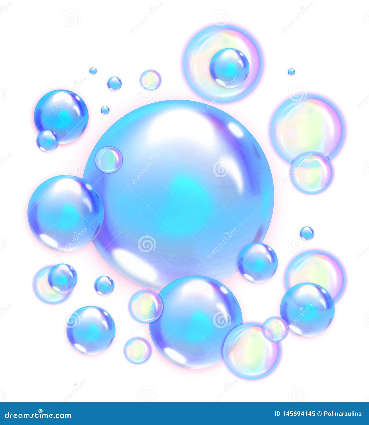 Transparent Soap Bubbles PNG Transparent, Hand Painted Transparent