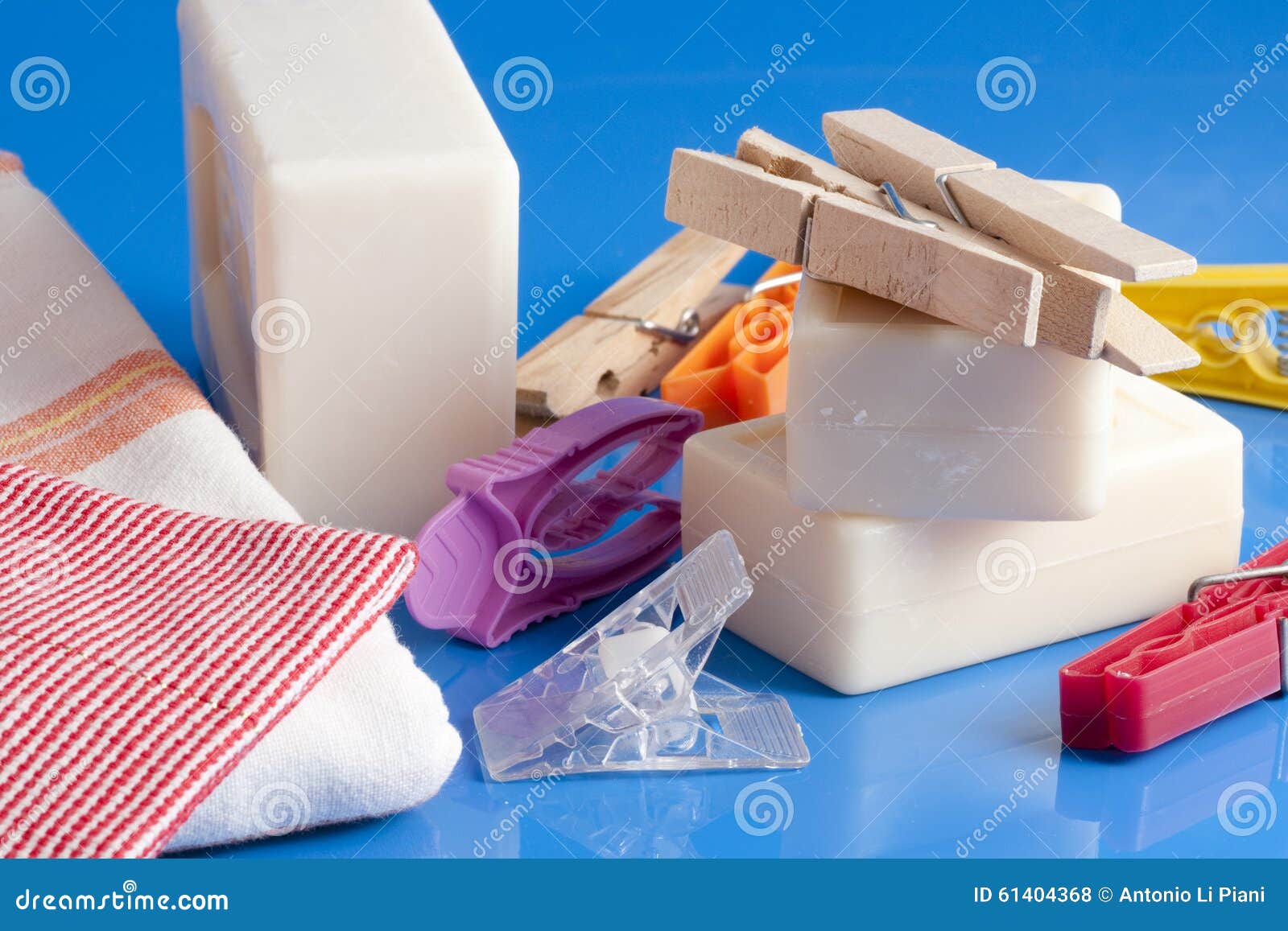 Soap, clothes and laundry stock photo. Image of clothes 61404368
