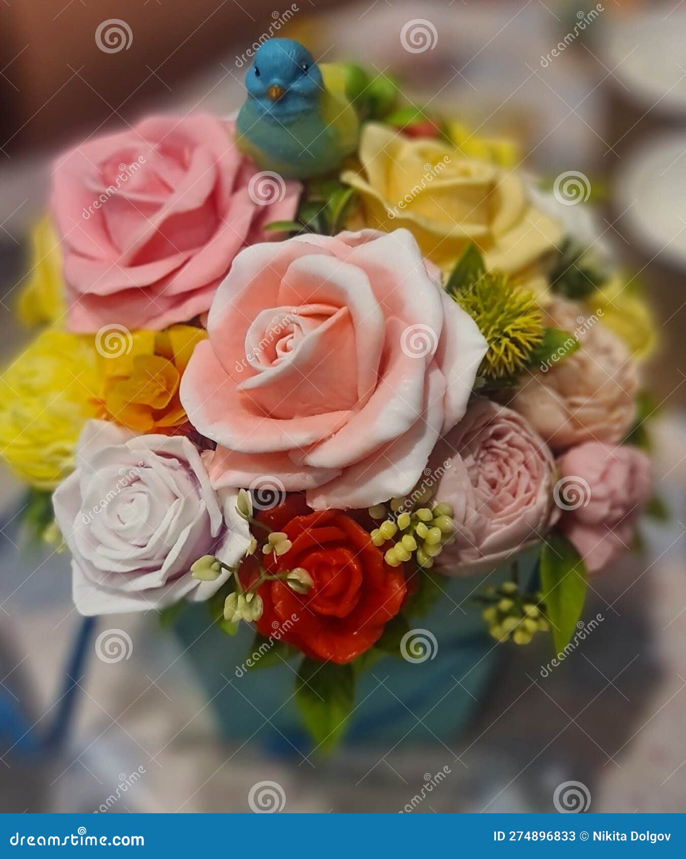 Soap Flower Product Rose Bird Stock Image Image of soap, flower