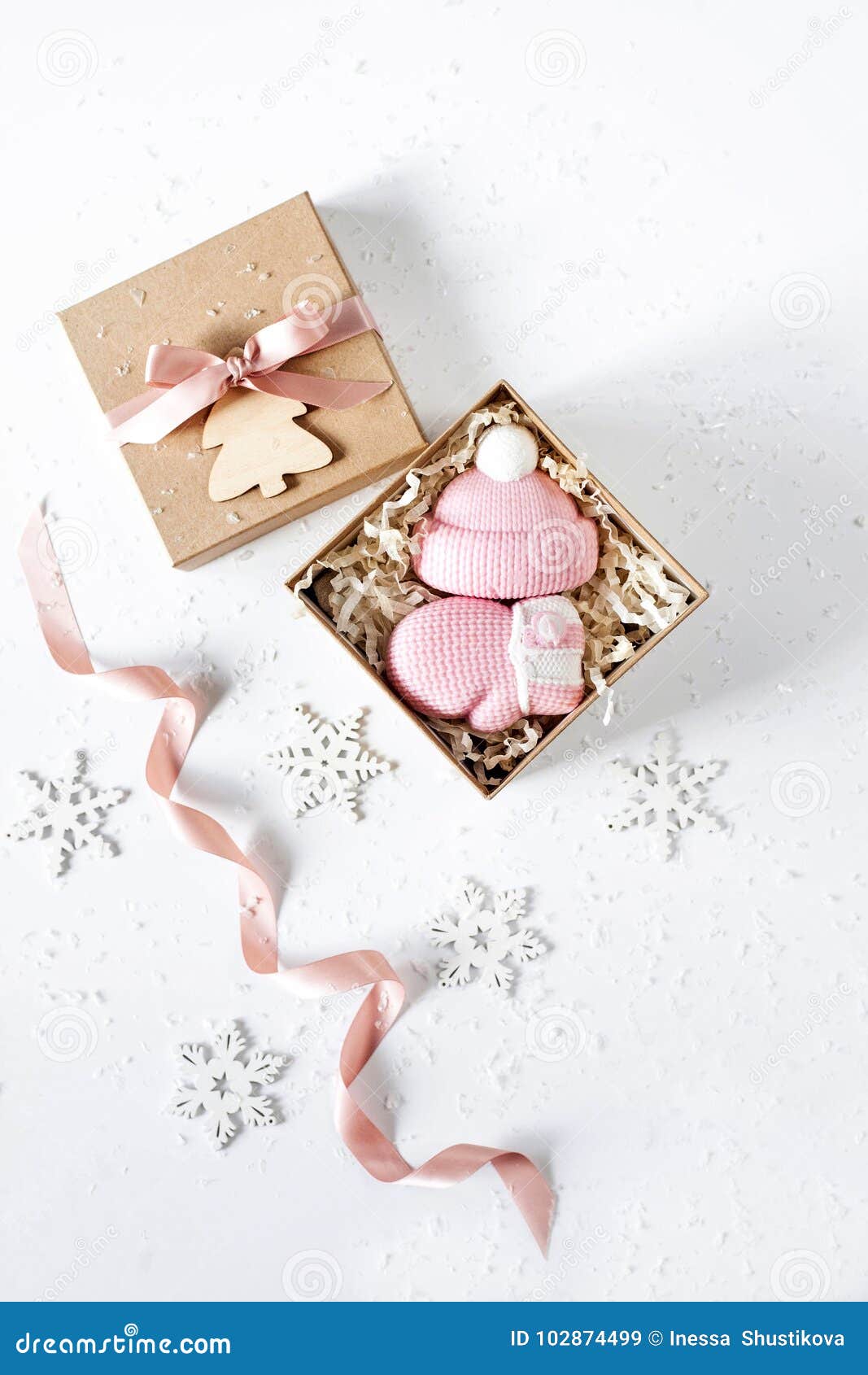 Soap Gift Box for the New Year Stock Image Image of floral, pastel