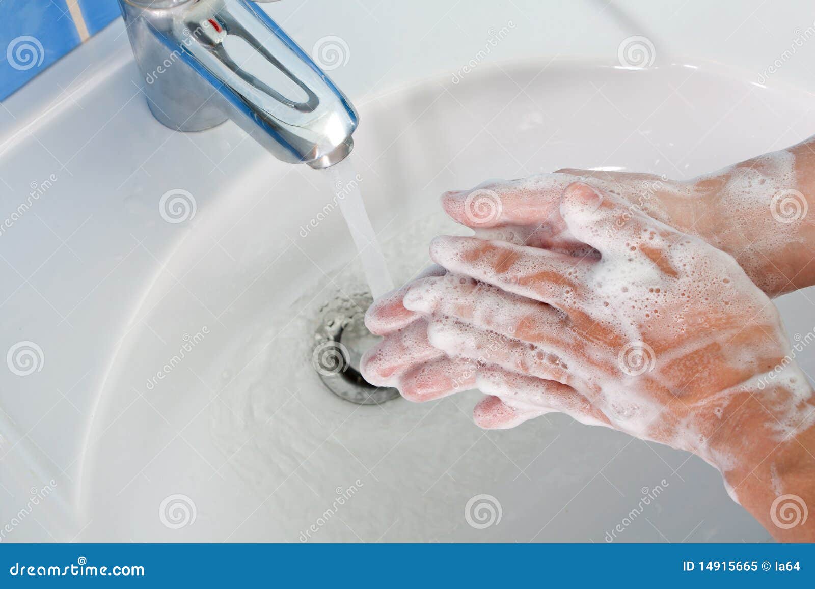 Soap hand washing stock image. Image of lifestyle, palm 14915665