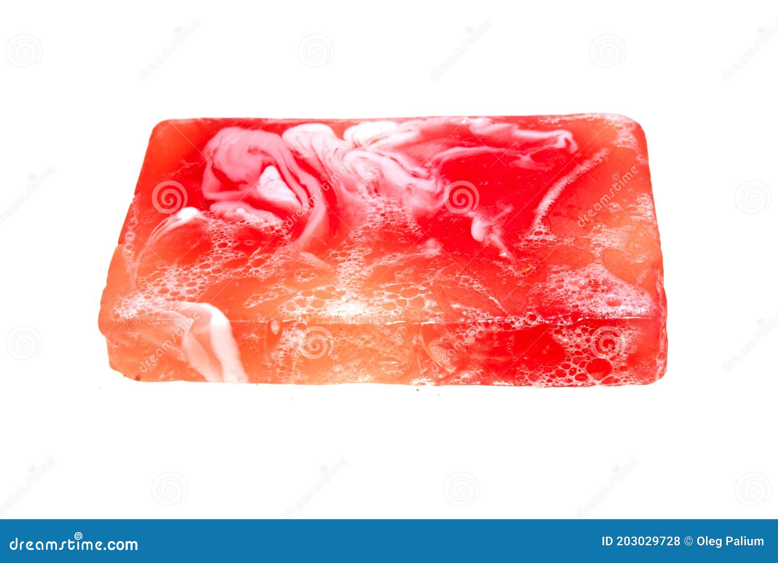 Soap Isolated on White Background Stock Photo - Image of cream, white