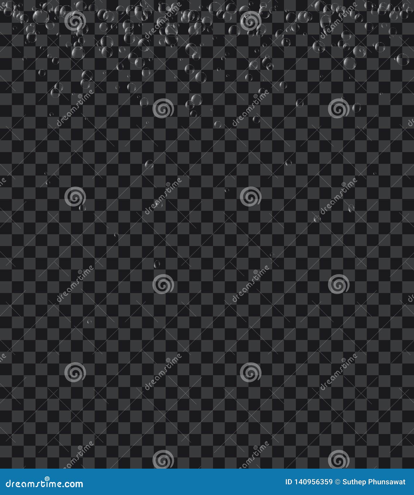 soap or water bubbles on tranparency background ,   eps10 