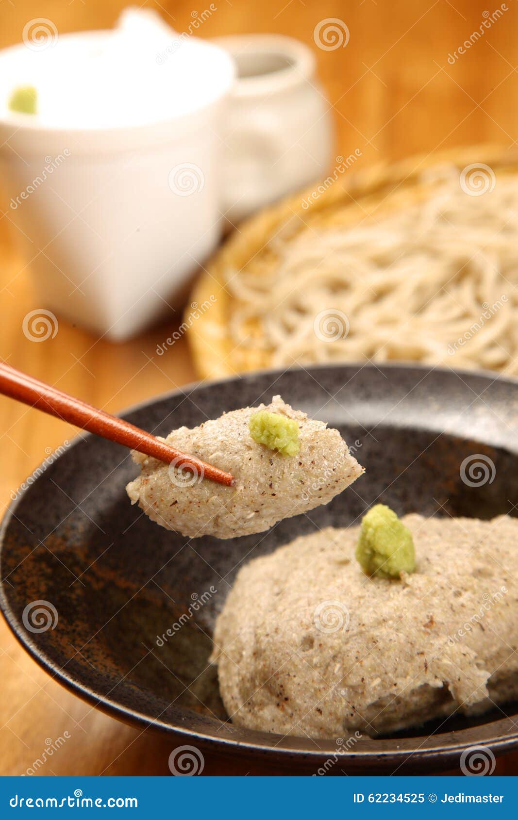 Sobagaki stock image. Image of wasabi, chopstick, japan 62234525
