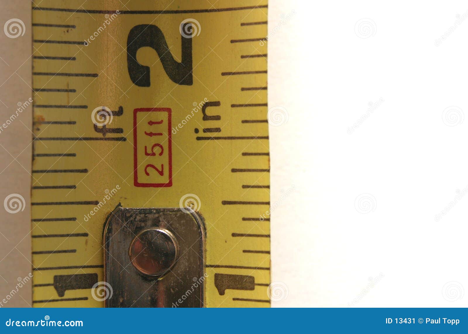 Sobre una pulgada imagen de archivo. Imagen de talla, pies 13431