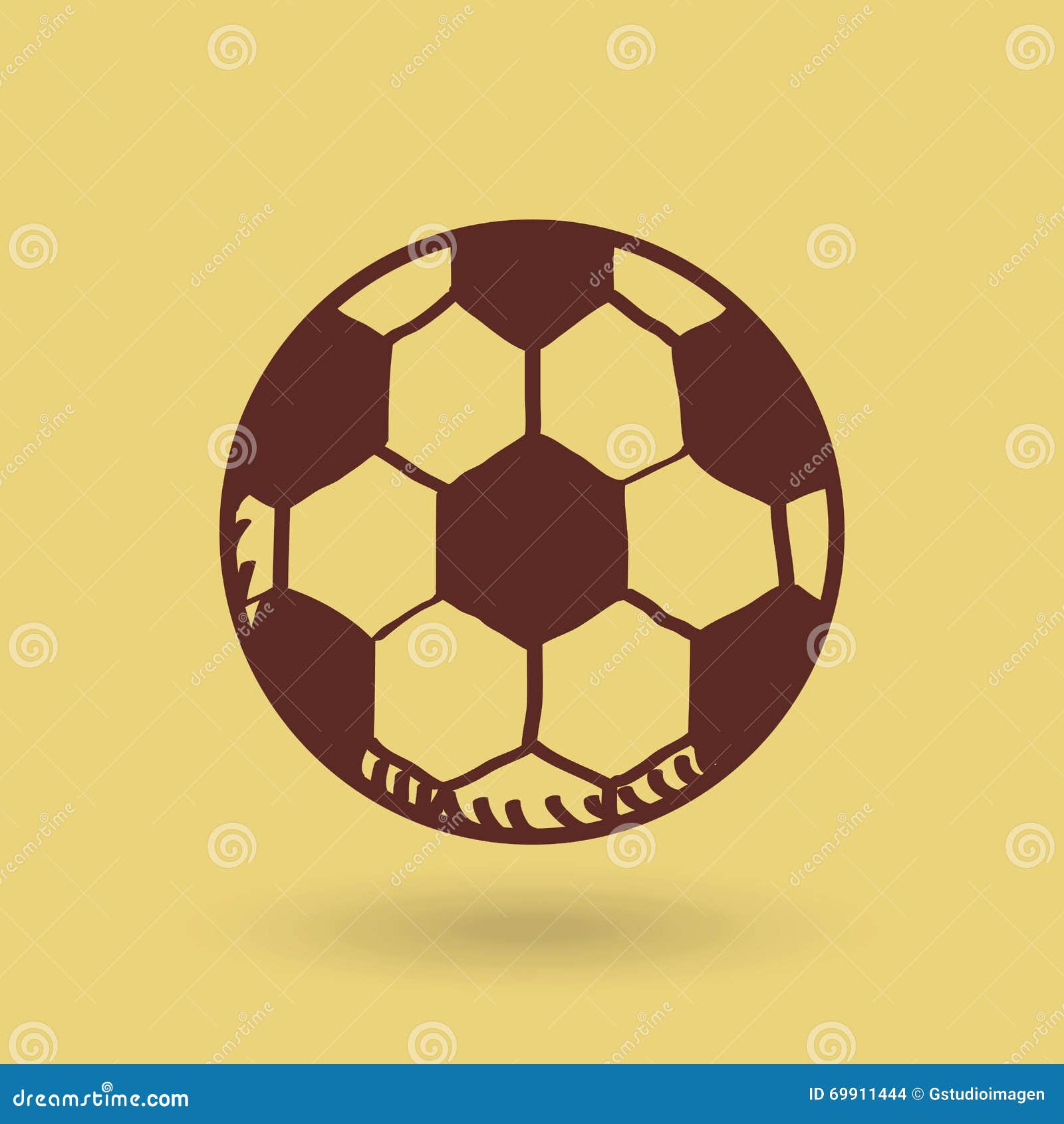Soccer ball design stock illustration. Illustration of equipment 69911444