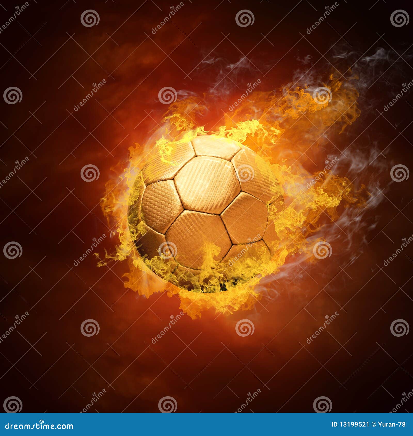 Fire Soccerball Stock Photos - 654 Images