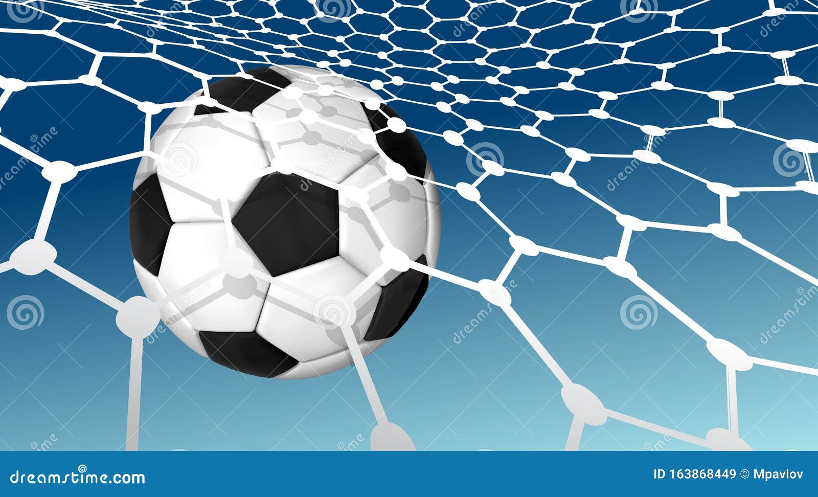 Soccer Ball Flying Into The Net Of A Soccer Goal Net Goal Vector Illustration On Blue Sky Background Stock Vector Illustration Of Kickoff Shoot Soccer Ball Flying Into The Net Of A Soccer Goal Net Goal Vector Illustration On Blue Sky Background Stock Vector Illustration Of Kickoff Shoot