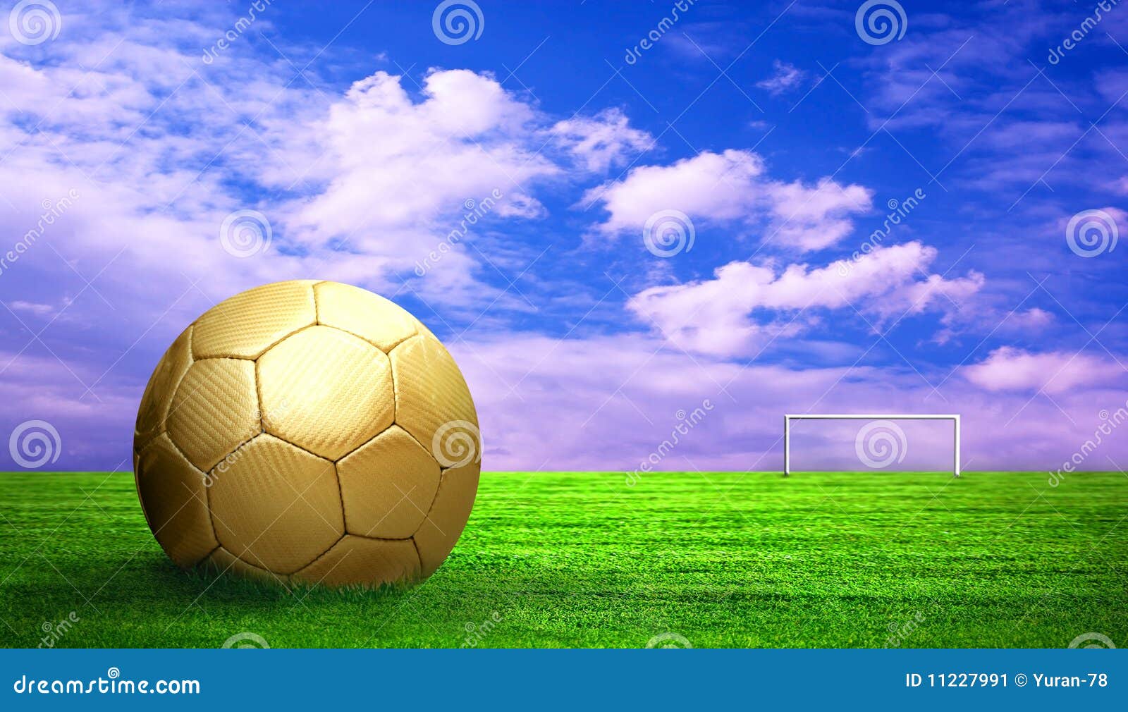 Soccer ball outdoor stock image. Image of grass, fans 11227991