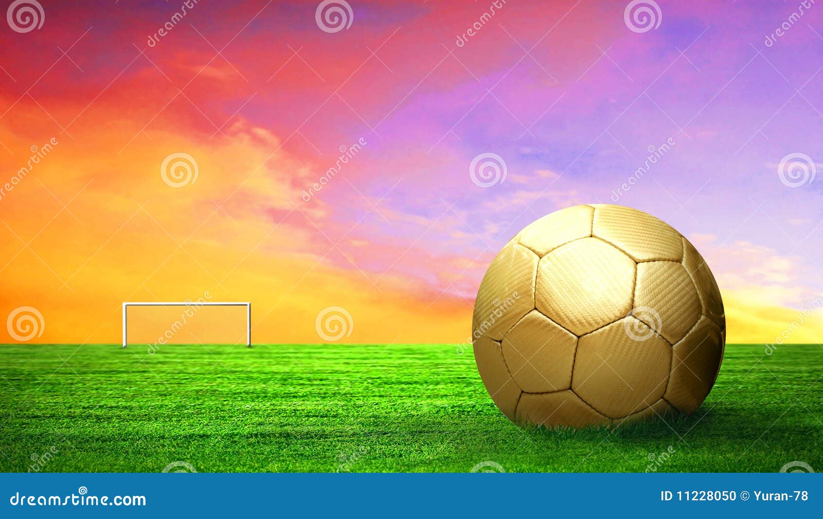 Soccer ball outdoor stock photo. Image of athletic, football 11228050