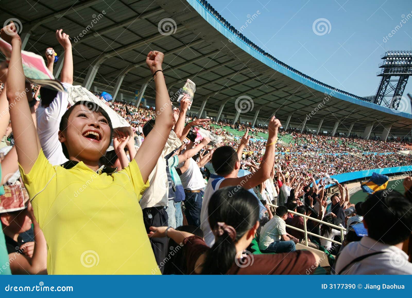 Soccer fan stock photo. Image of conceptual, healthy, beauty 3177390