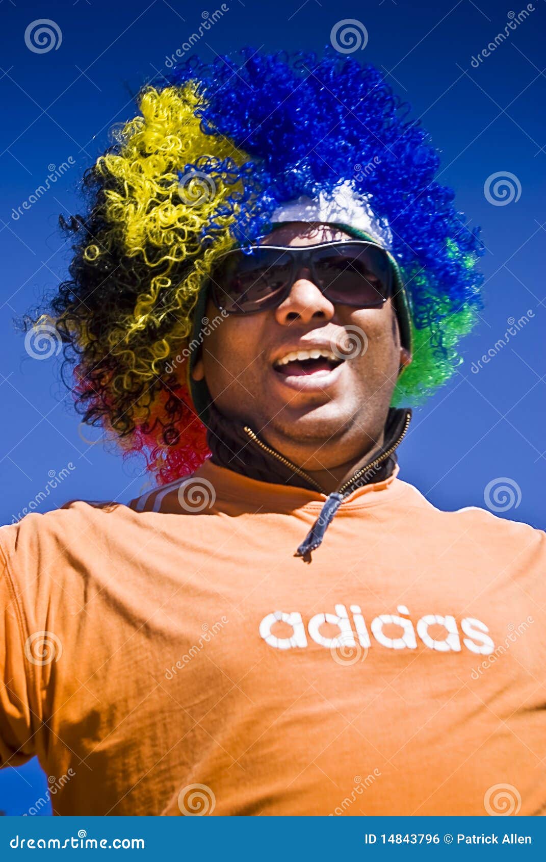 Soccer Fan FIFA WC editorial photo. Image of celebrate 14843796