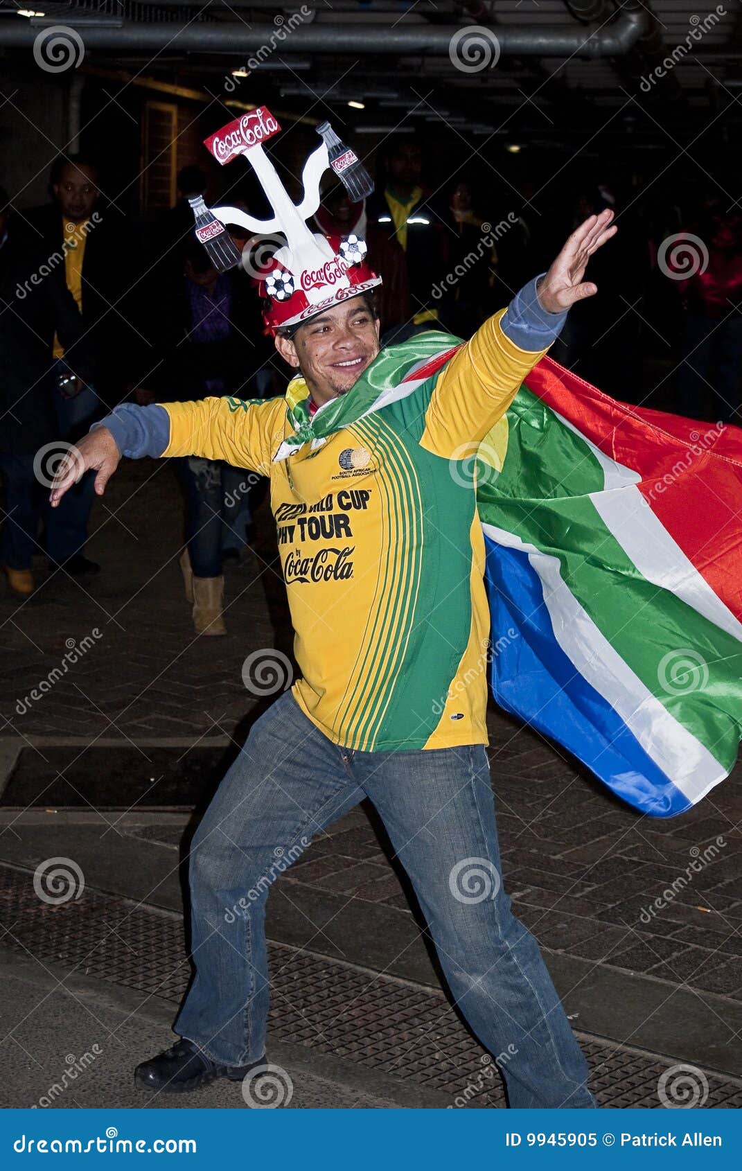 Soccer Fan in Traditional Dress Editorial Image Image of stadium