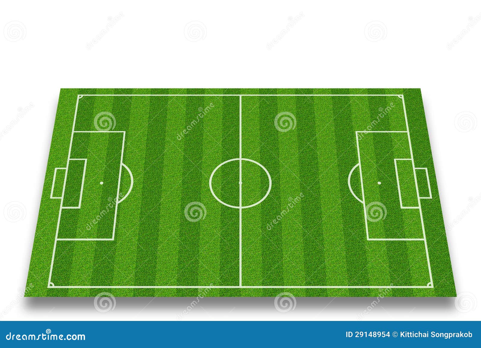 Soccer field stock illustration. Illustration of light 29148954