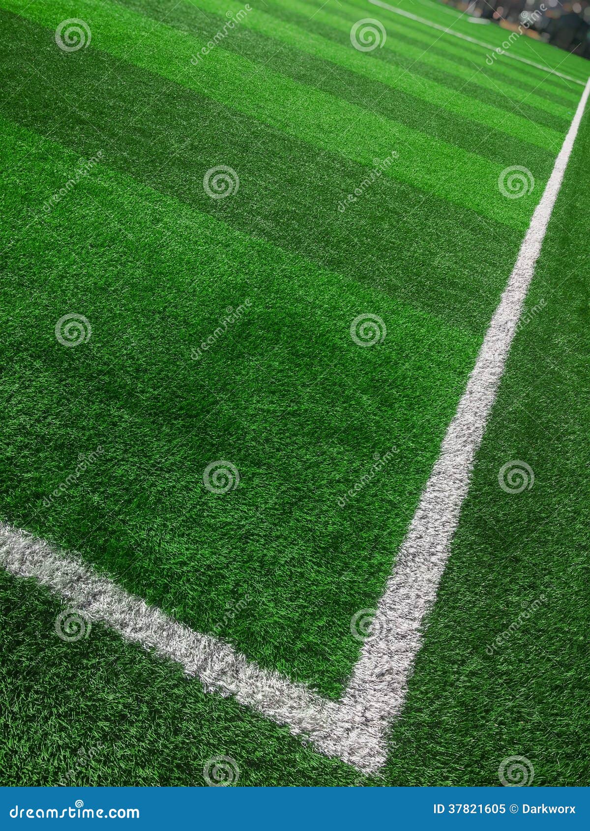 Soccer Field Corner Markers Stock Image Image of color, outdoors