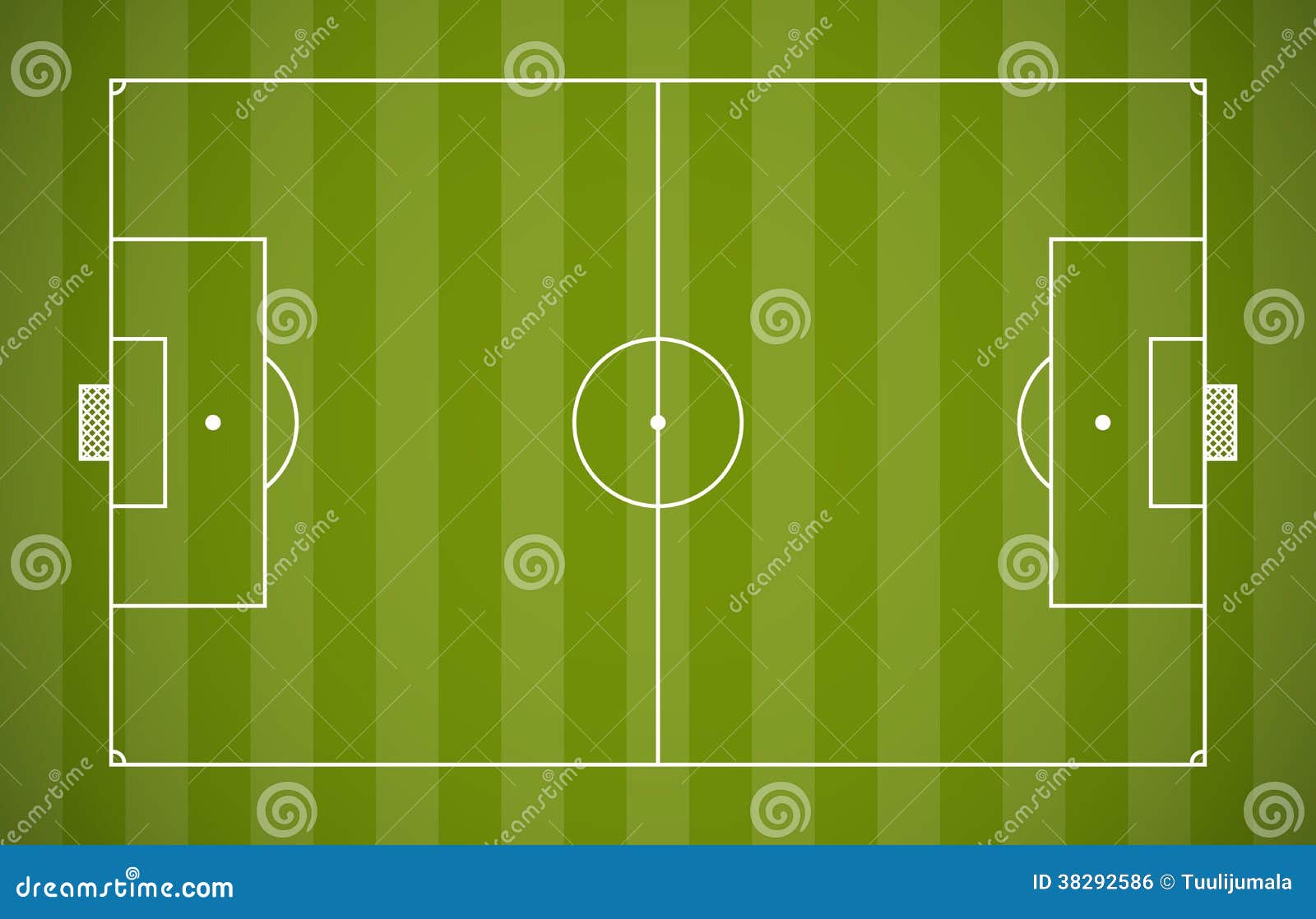 Soccer field lining stock vector. Illustration of graphic 38292586