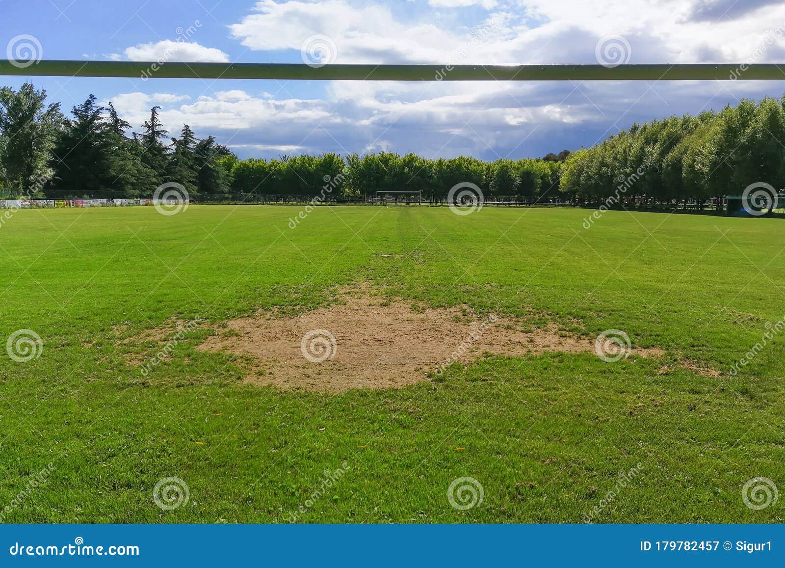 soccer field in sports facilities