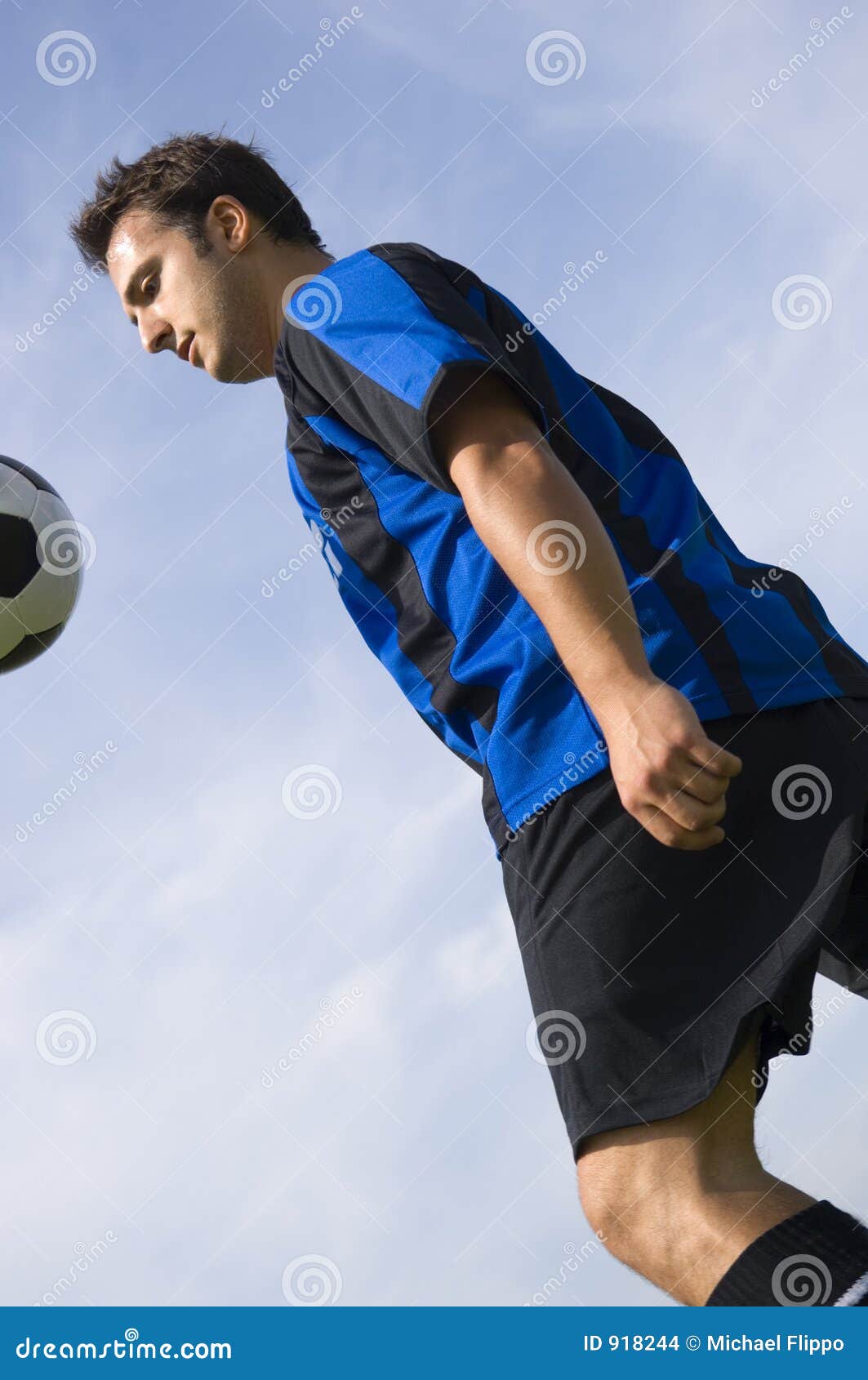Soccer Football Player Juggling Stock Photo Image of winning, fifa