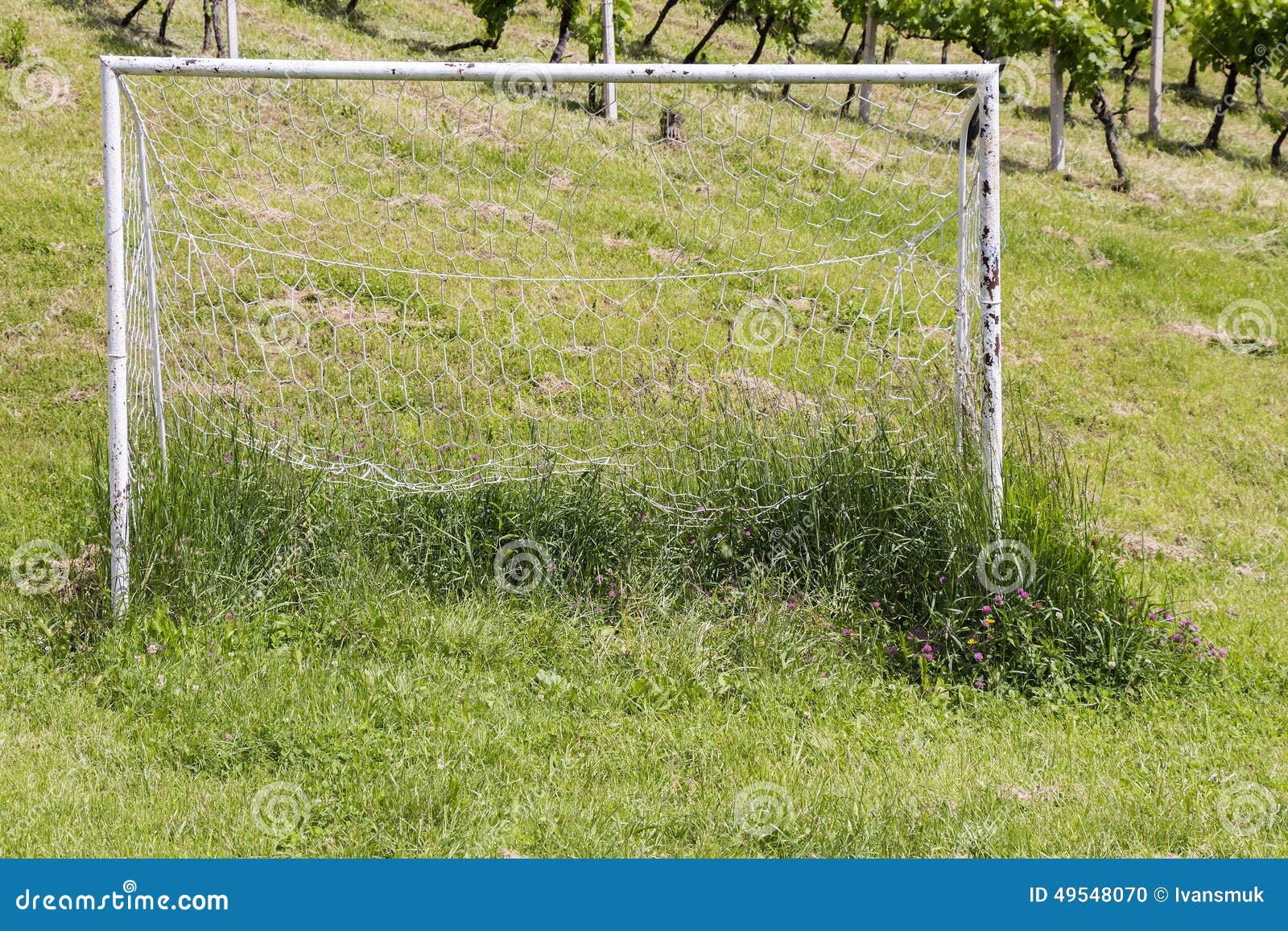 Kids Football Goal Stock Photo - Download Image Now - 2015