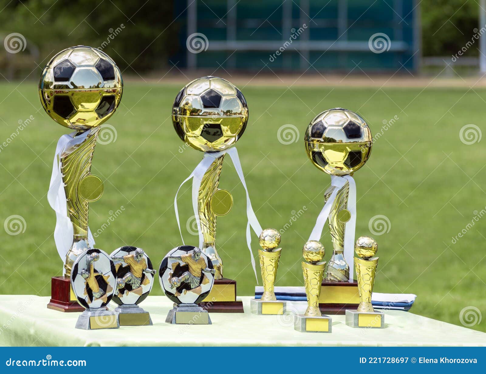 football presentation ceremony