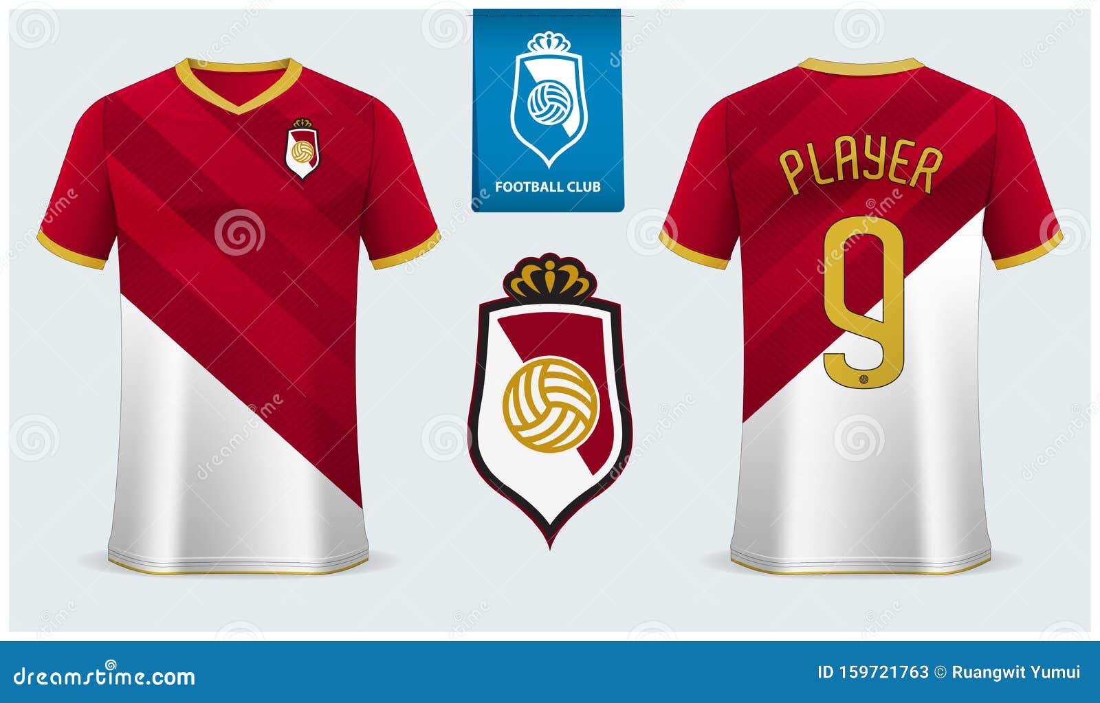 Download Soccer Jersey, Football Kit Mockup Template Design For ...