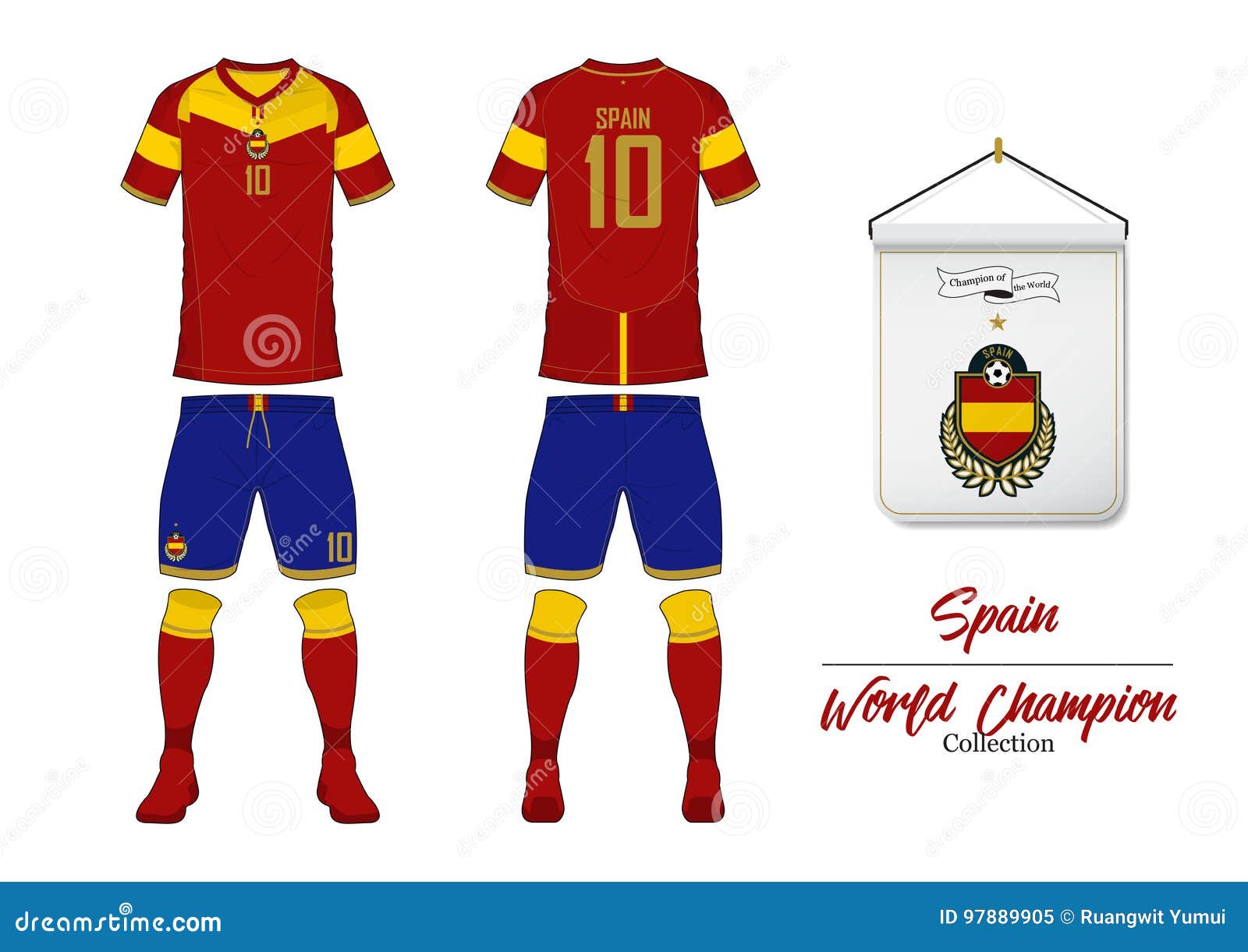 spain soccer uniform