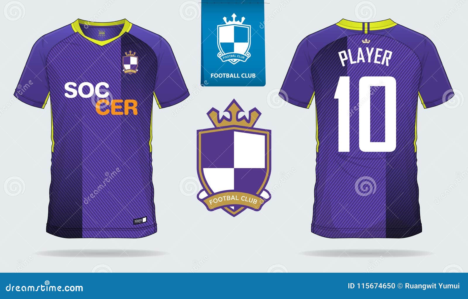 Download Soccer Jersey Or Football Kit Template For Football Club ...