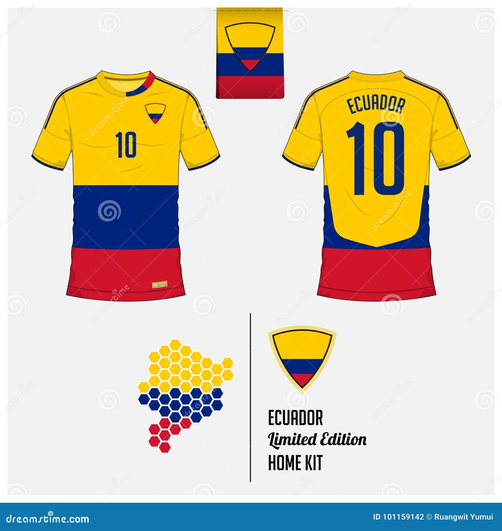 ecuador soccer team jersey