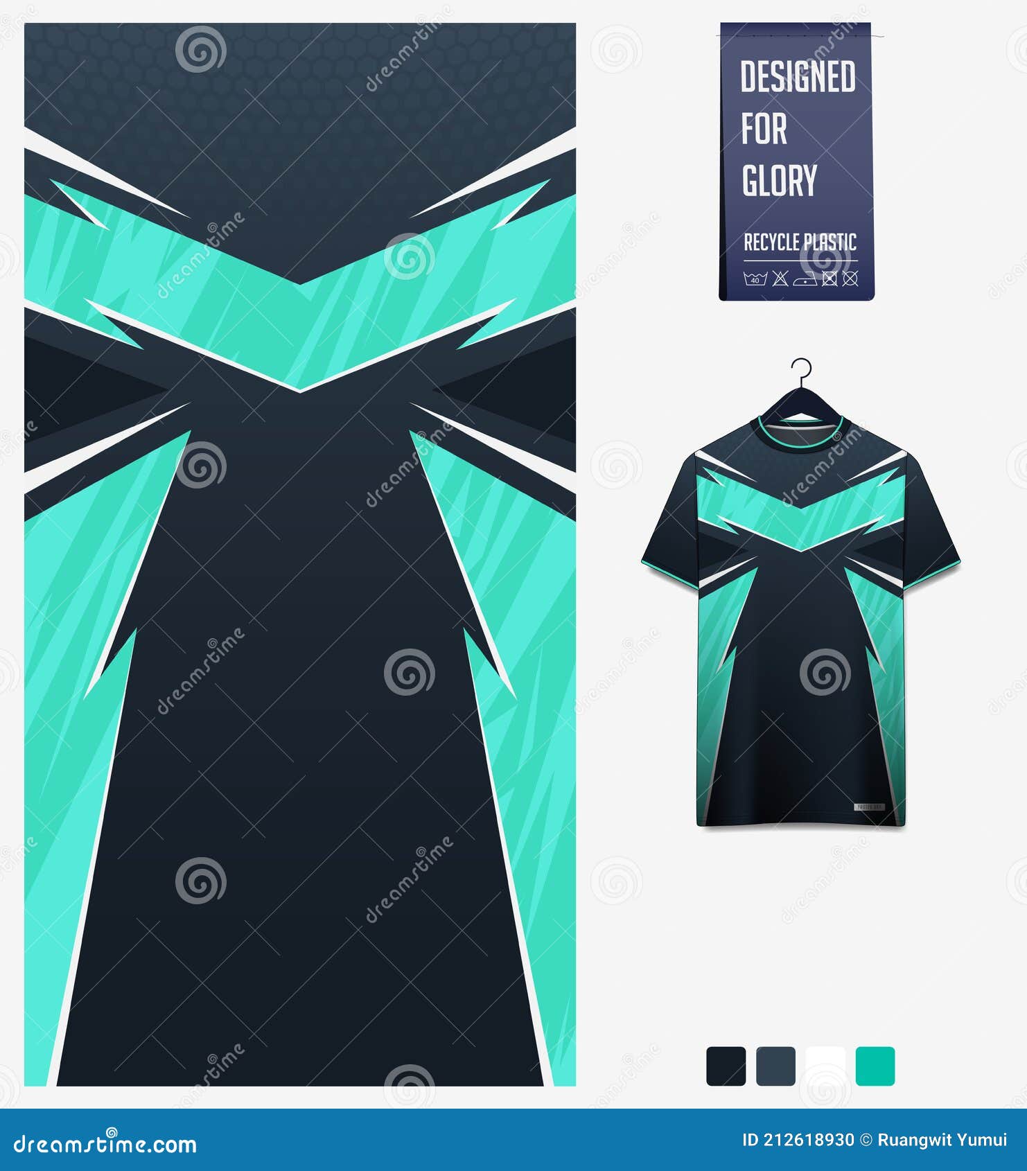 E-sports Jersey Design Green and Black Sublimation in 2023