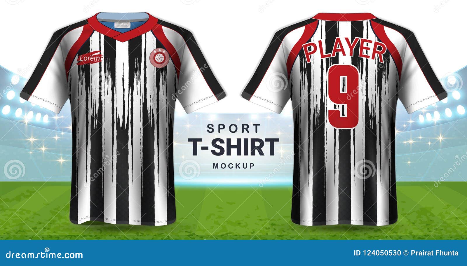Download Soccer Jersey And Sportswear T-Shirt Mockup Template ...