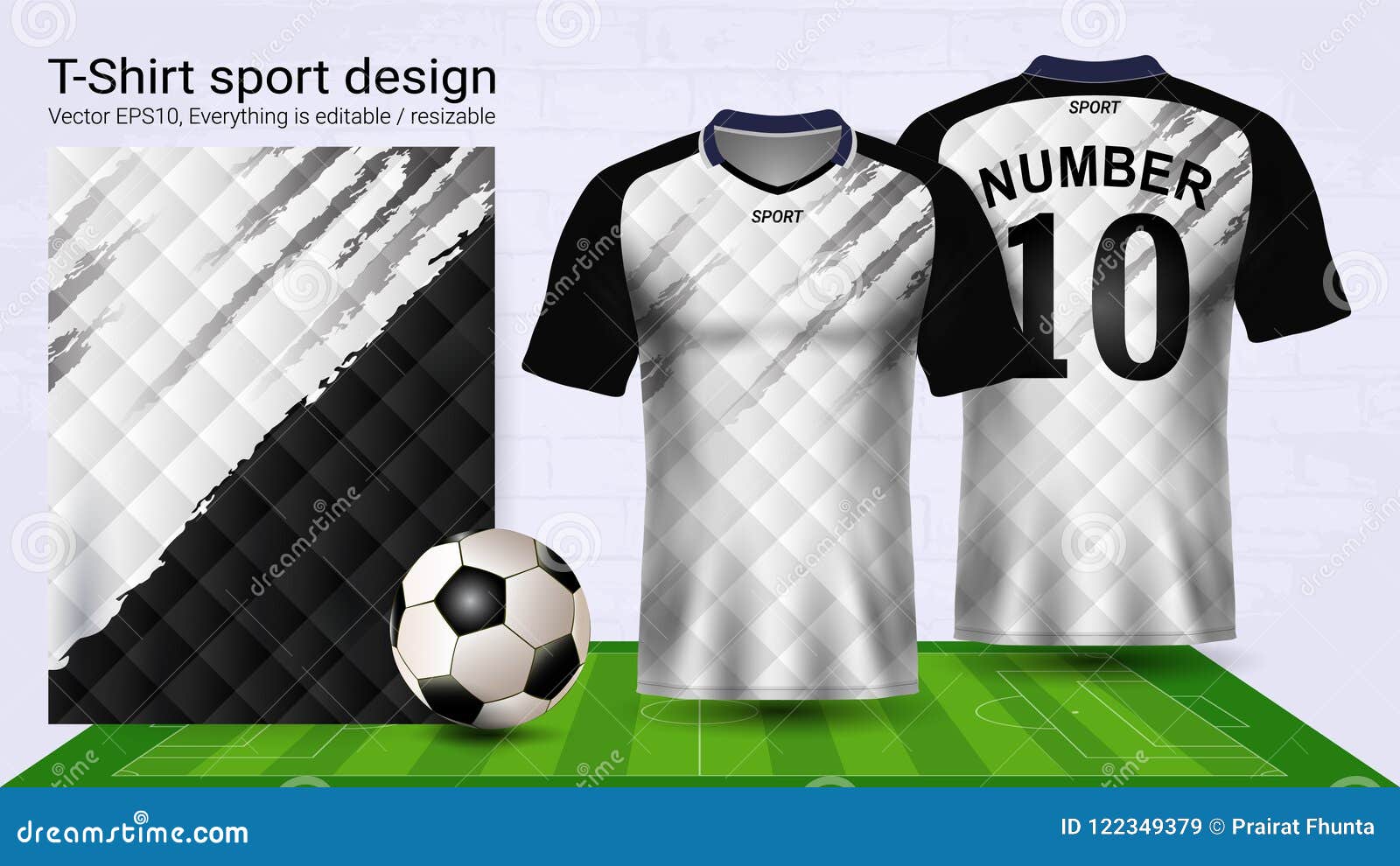 Download Soccer Jersey And T-shirt Sport Mockup Template, Graphic ...