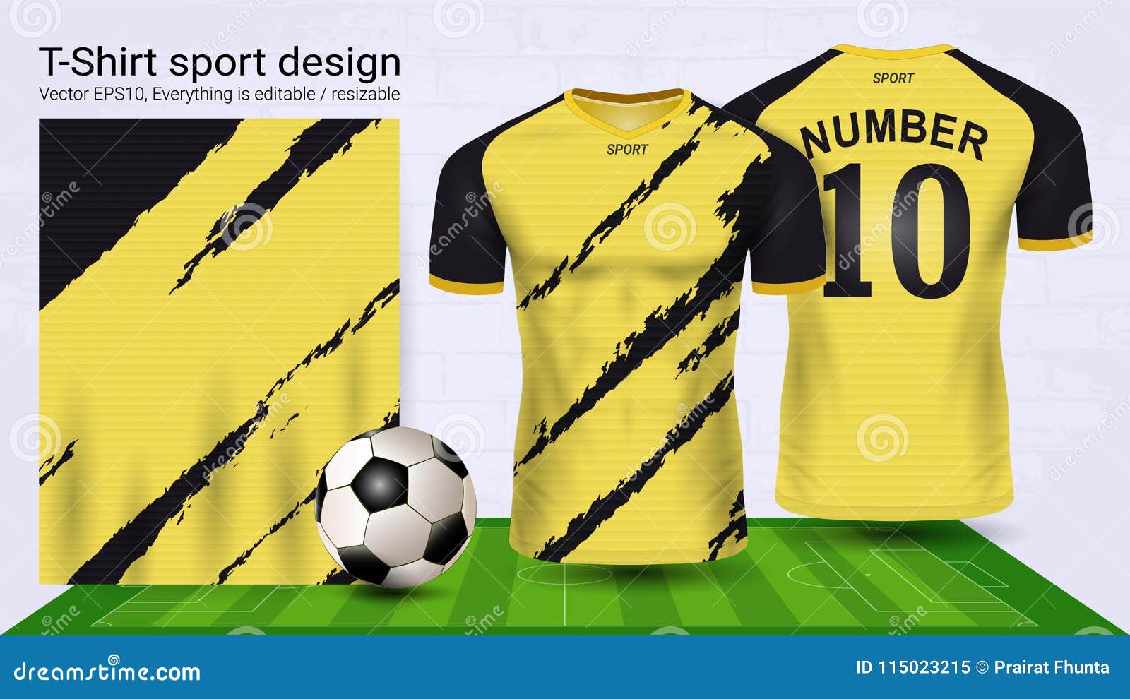 Download T Shirt Soccer Mockup Free Nike Soccer T Shirt Mockup Psd Inside Psd You Can Change The Color Of Collar Area Shoulders Artwork Already Placed Stripes Color Under Armpits Stripes Change The