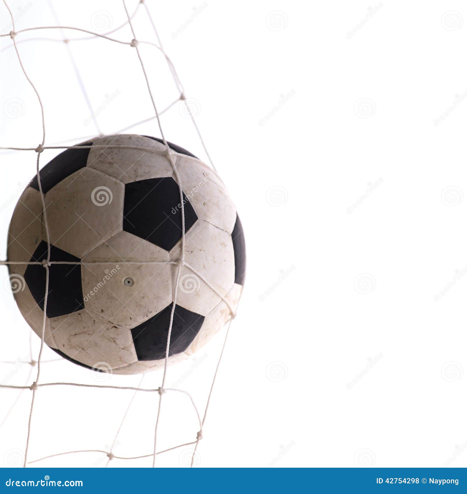Soccer stock photo. Image of energy, nets, ball, adult 42754298