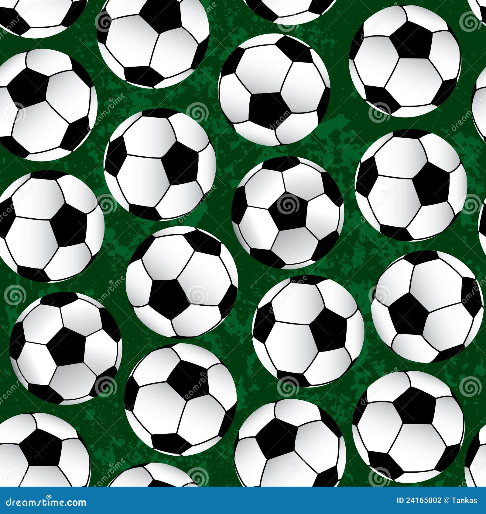 Soccer pattern stock vector. Illustration of seamless - 24165002