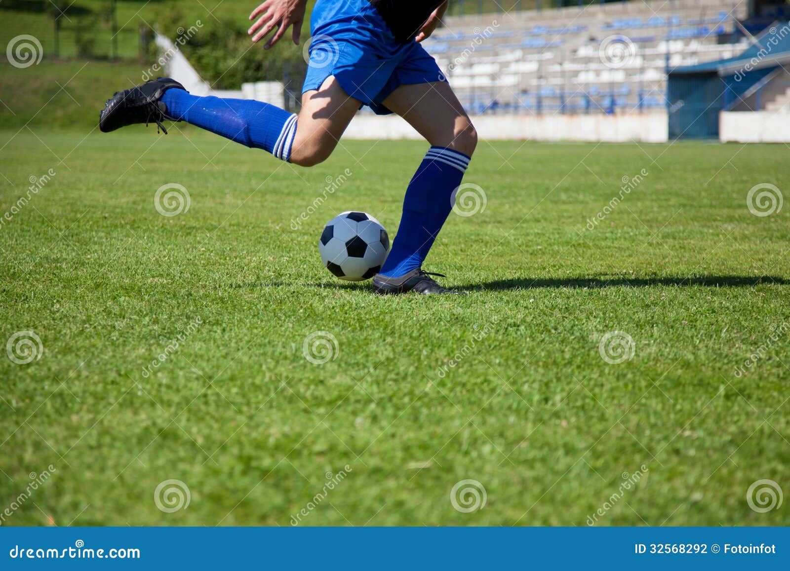 Soccer player stock photo. Image of league, match, competition 32568292