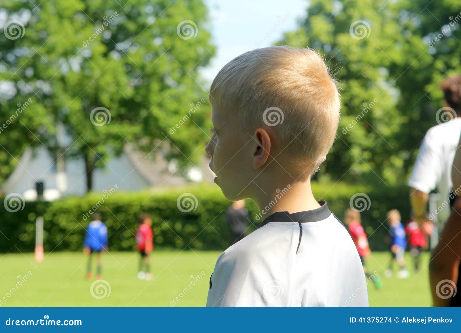 The soccer player stock photo. Image of white, uniform - 41375274