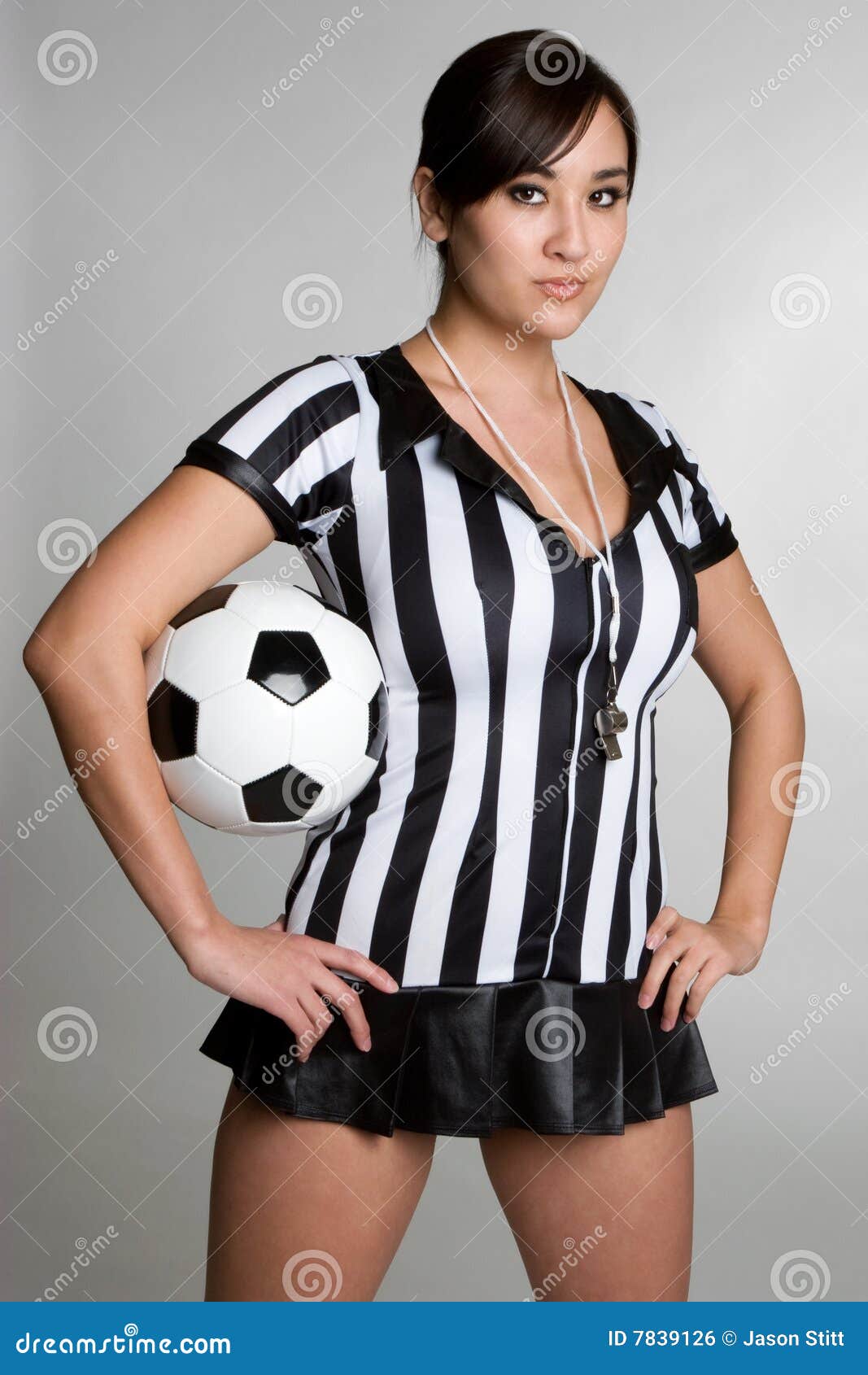 Soccer Referee Girl Stock Photo Image Of Soccer, Woman -3900