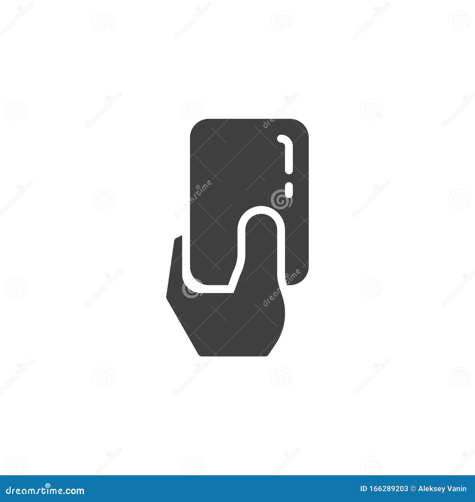 Soccer Referees Hand with Foul Card Vector Icon Stock Vector ...