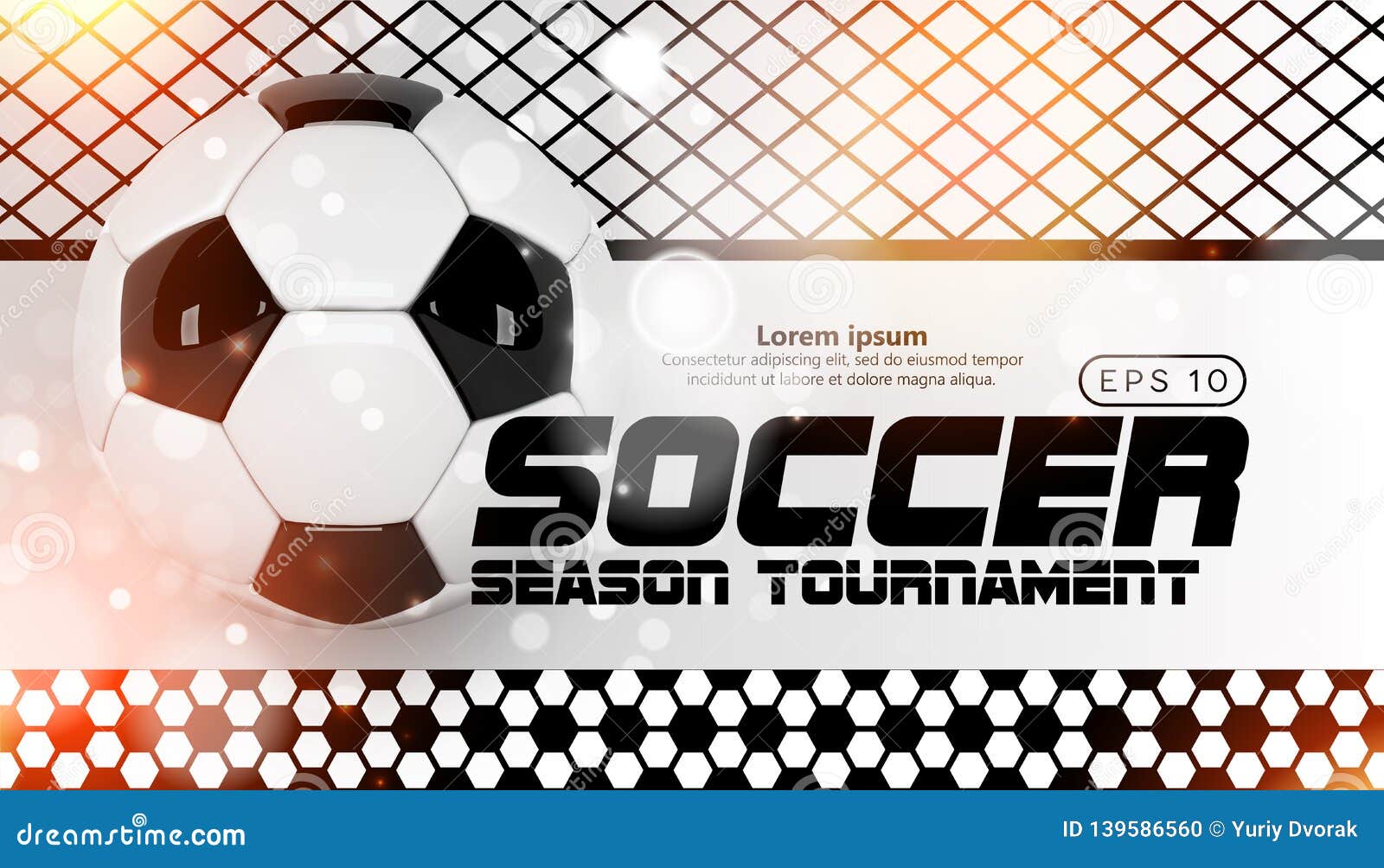 Soccer Scoreboard Poster Design Vector. Football Ball Design Concept ...