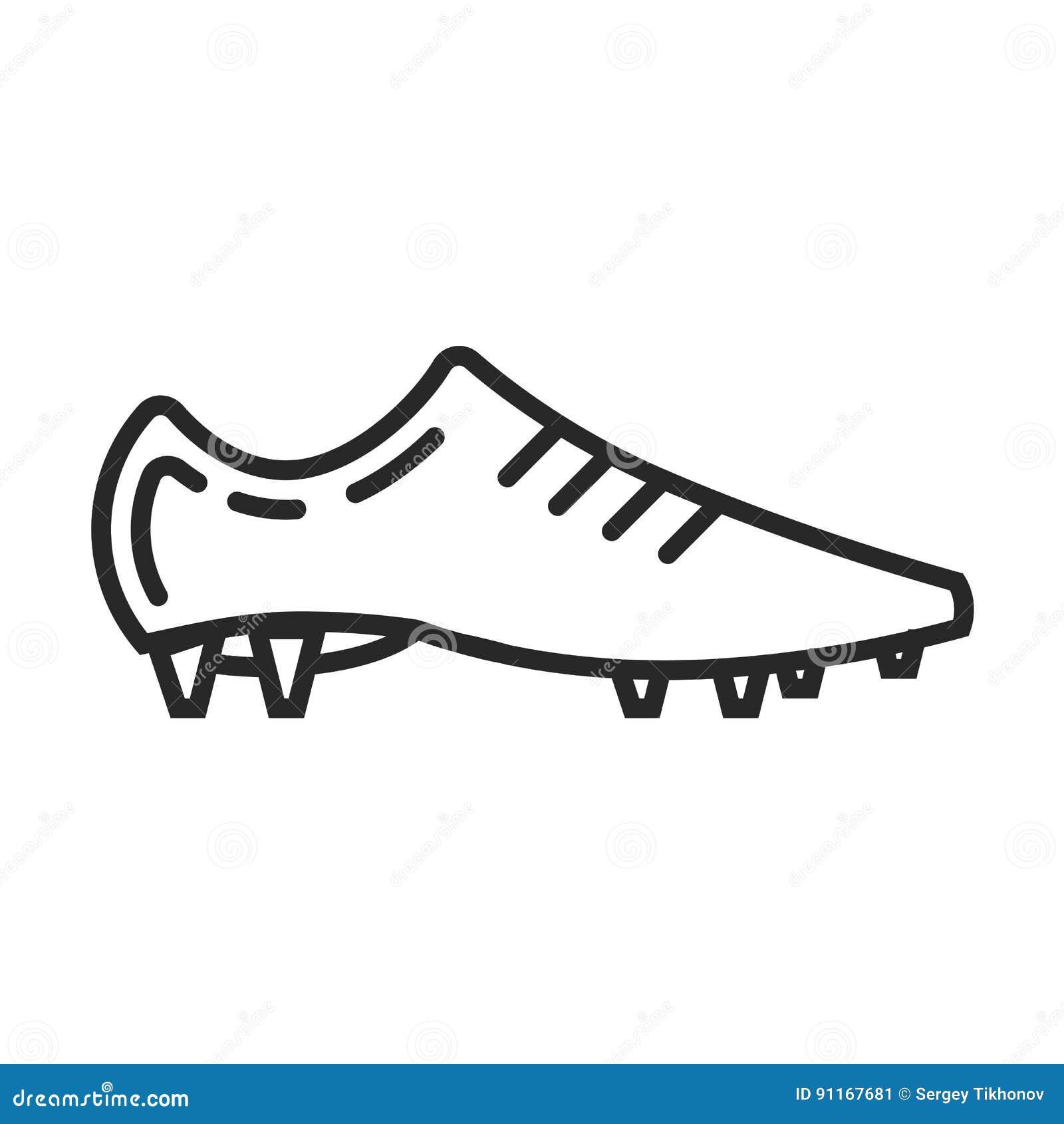 soccer cleats drawings