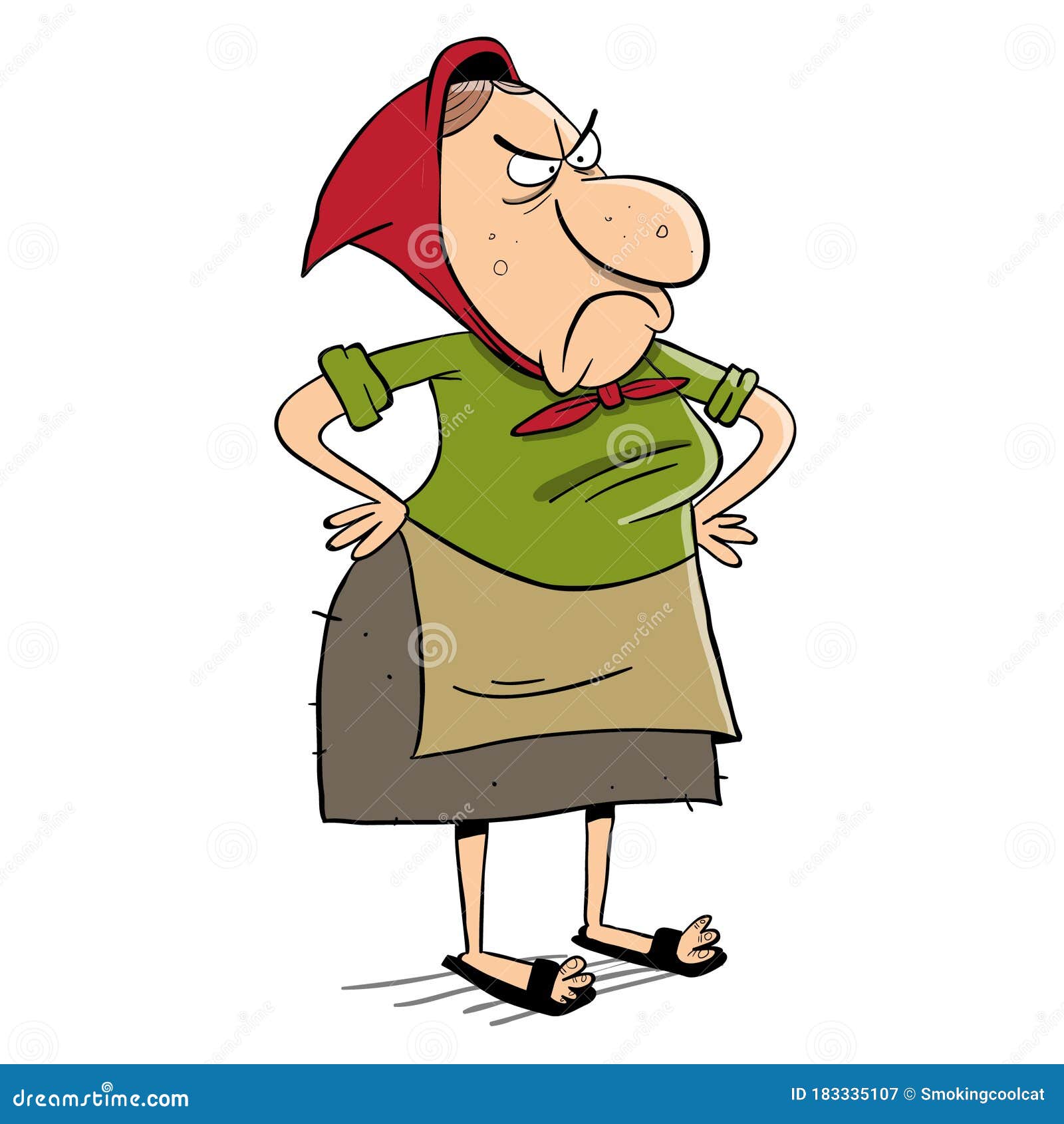 Grumpy Old Woman Stock Illustrations – 115 Grumpy Old Woman Stock  Illustrations, Vectors & Clipart - Dreamstime