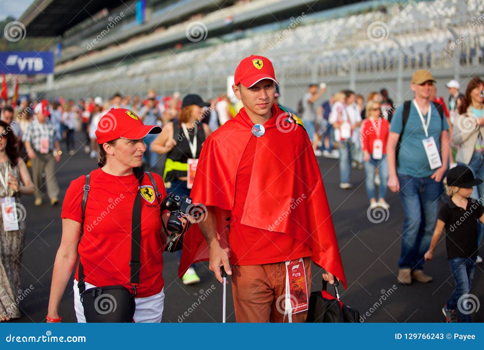 Formula 1 Fans on the Starting Line Editorial Stock - Image of driver, driving: 129766243