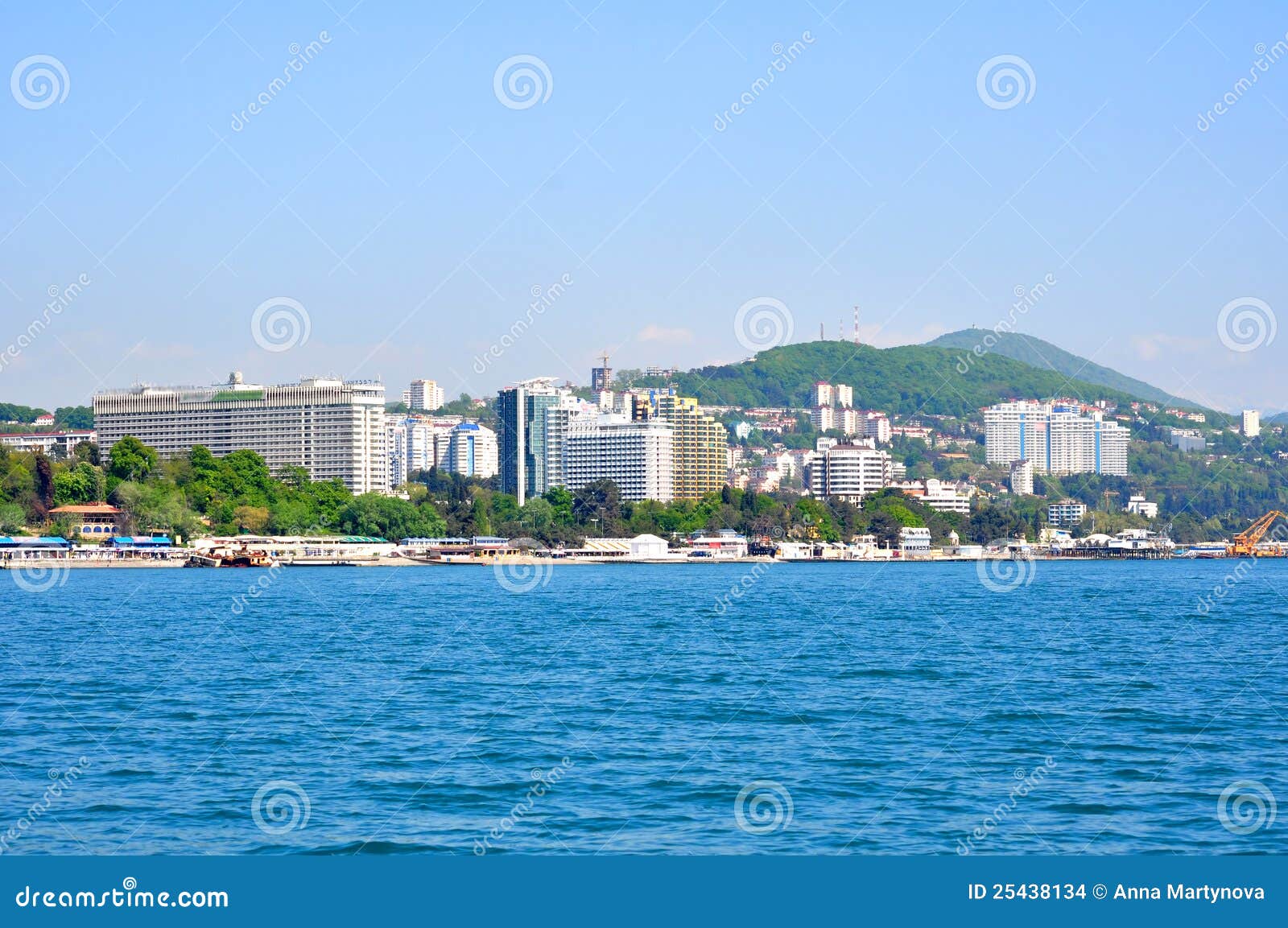 вид на сочи с моря