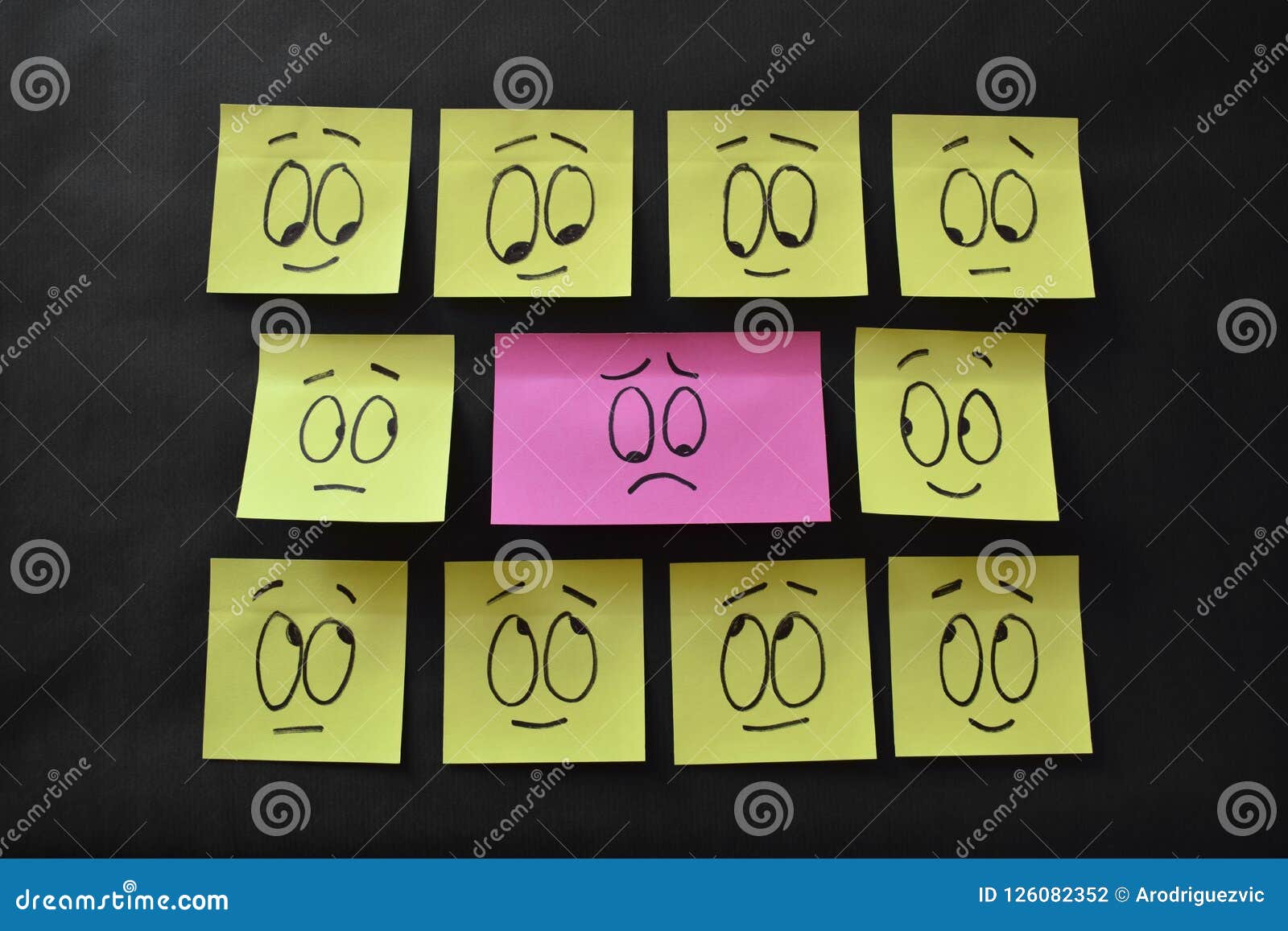 Feeling Social Anxiety Fear Or Persistent Phobia Abstract
