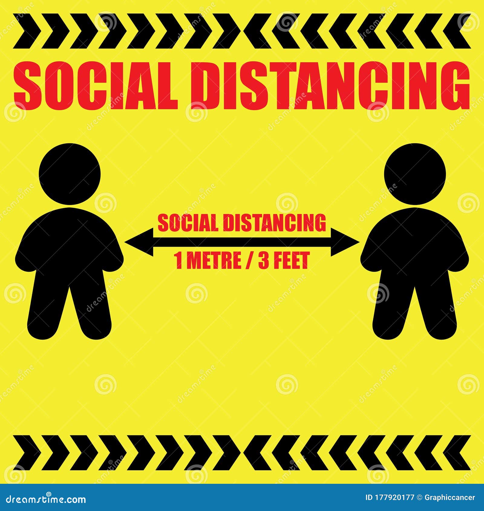 social distancing keep your distance 1 metre