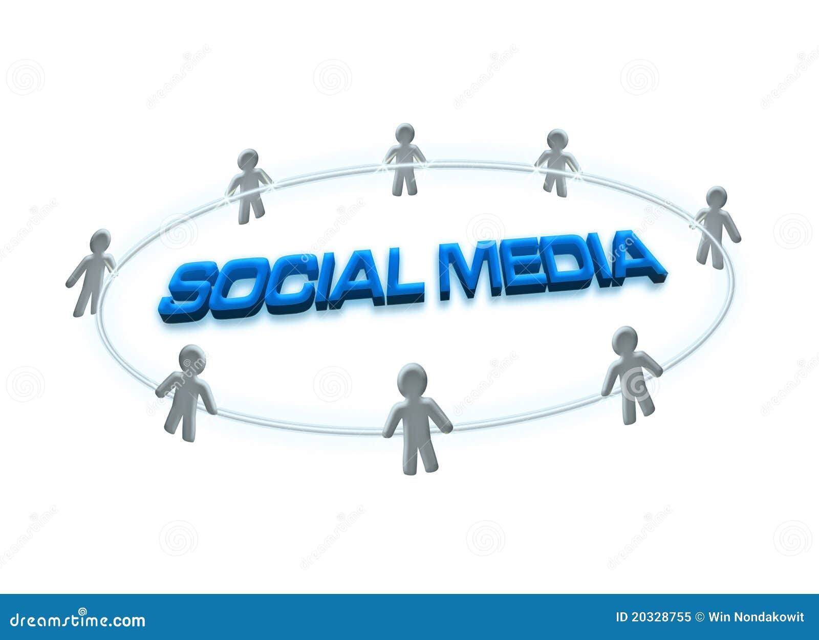 Social media stock illustration. Illustration of social 20328755